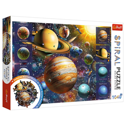 Trefl Puzzle Trefl 40013 Solar-System 1040 Teile Spiral Puzzle, 1040 Puzzleteile bunt