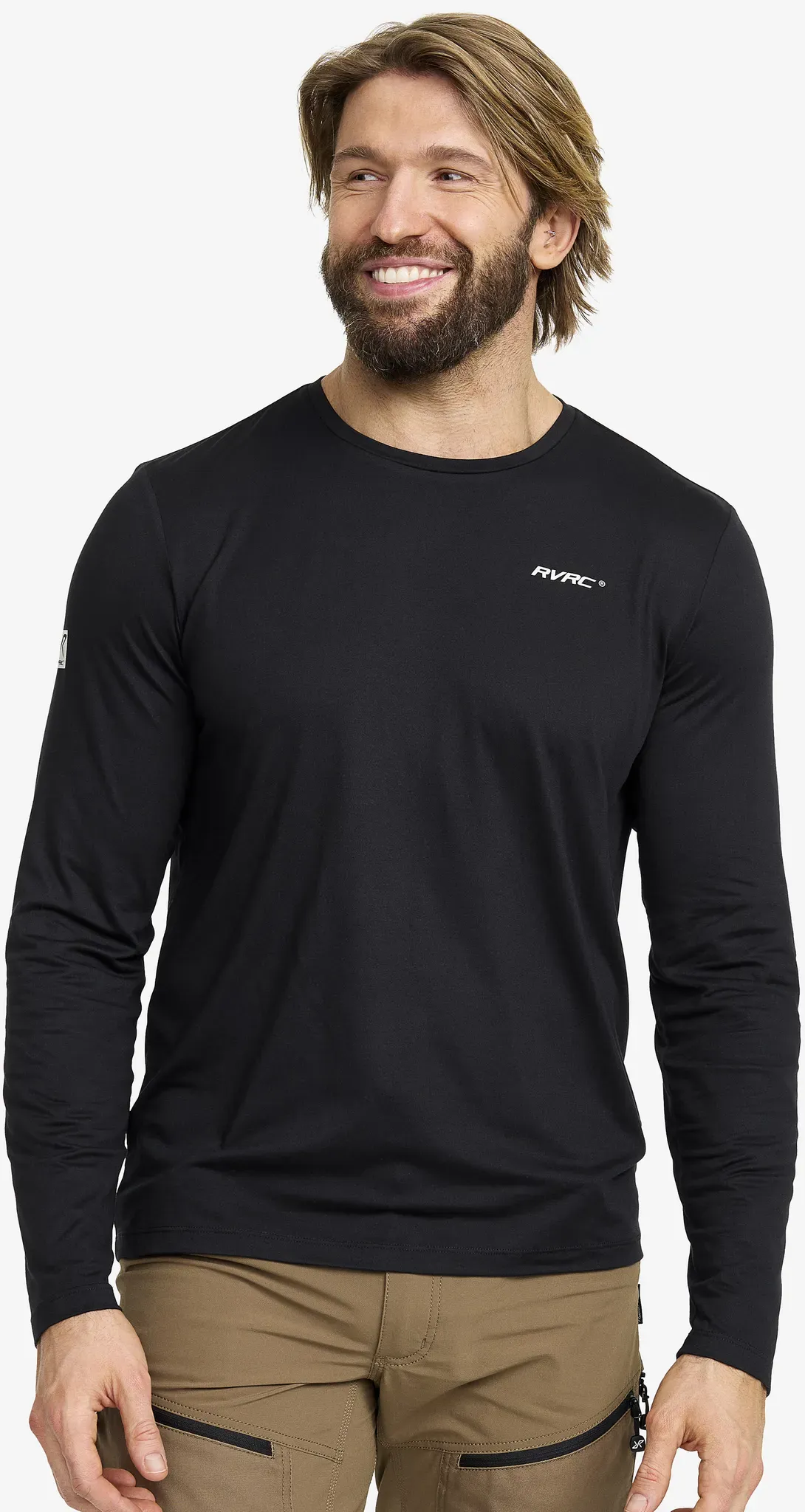 Mission Long-sleeved T-shirt Herren Black, Größe:S - Herren > Oberteile > Long-sleeve-shirts - Schwarz
