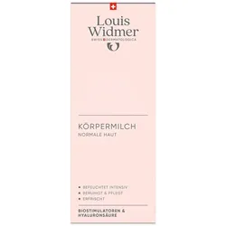 Widmer Bodycare Körpermilch leicht parfümiert