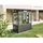 Biohort Florentina Hochbeet-Abdeckung 201,6 x 136,4 x 104 cm Dunkelgrau Metallic