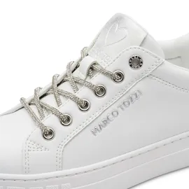 Marco Tozzi Plateausneaker Damen Weiß 37