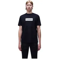 Napapijri Box Logo Kurzarm-t-shirt - Black - XL