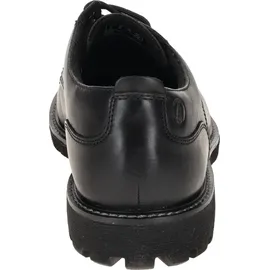 CLARKS Batcombe Tie Schuhe Black Leather 44