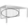 Biohort Glasschiebewand für Pergolen Klarglas 6 m ca. B568/H234,9/T6,9 cm,