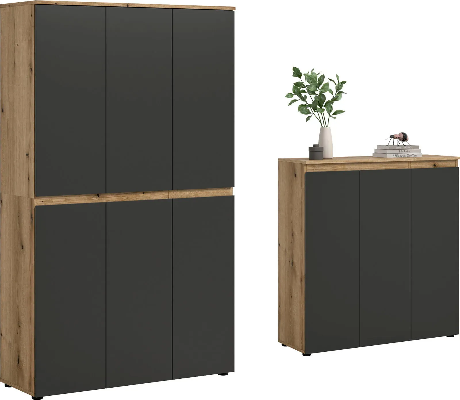 MID.YOU Universalschrank Set SCARPA - B/H/T ca. 175.00x175.00x37.00