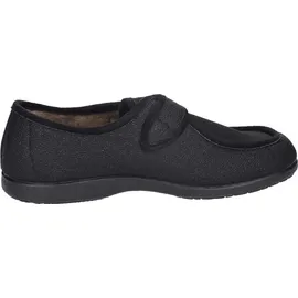 Varomed Hausschuhe Ricardo G-Weite Uni 373536373431 Schwarz 43 EU - Schwarz