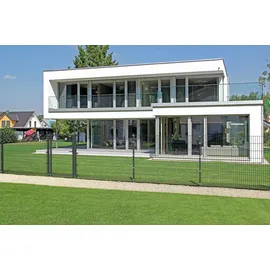 GAH Alberts Alberts Doppelstabmatten-Grundset 10 m 250 x 83 cm 6/5/6 anthrazit