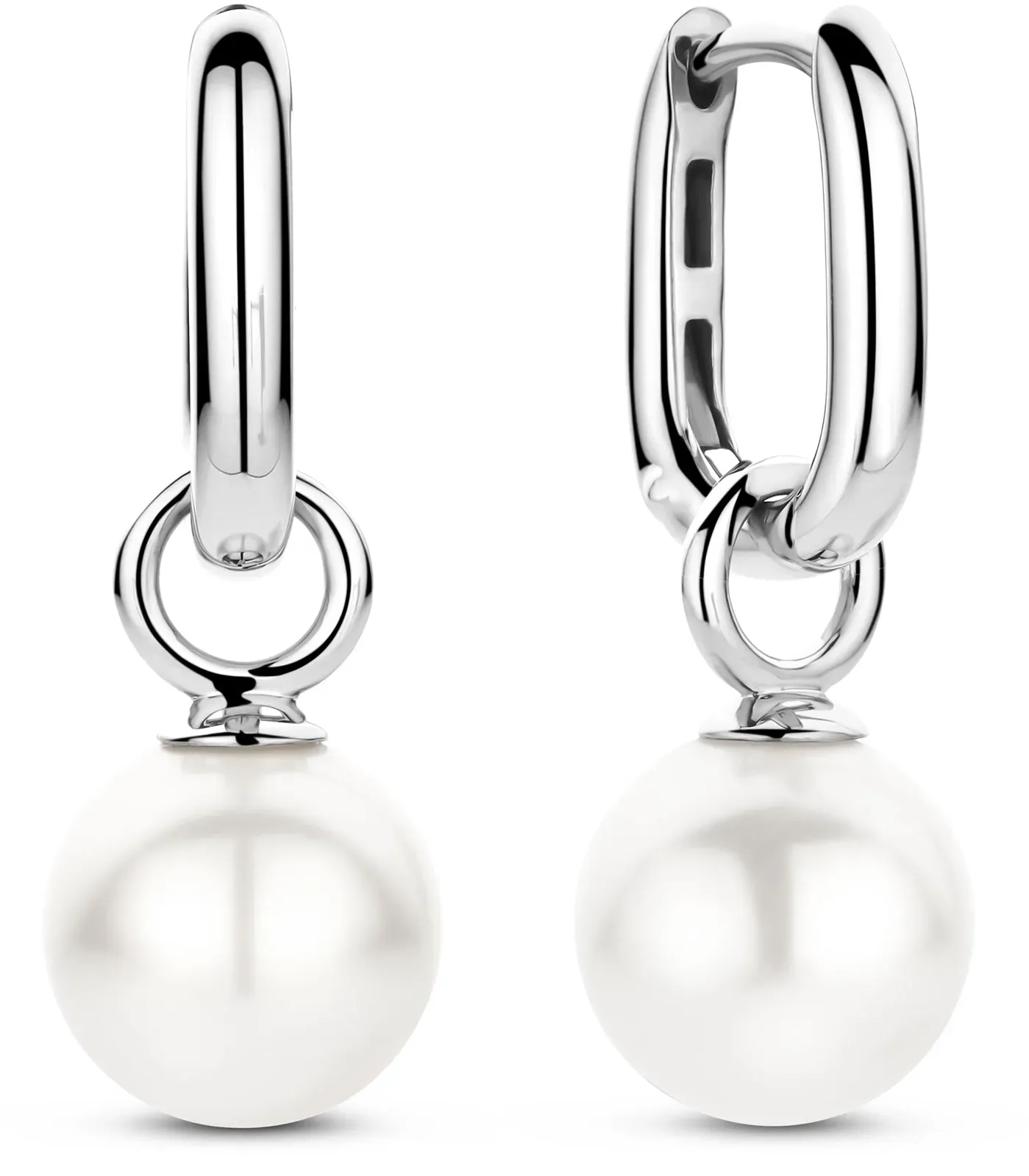 Ti Sento Milano Creolen - Vintage Pearls