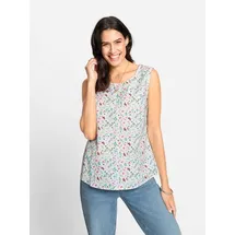 Witt Weiden Blusentop in ecru-bedruckt | Gr.: 40