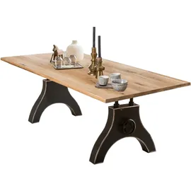 SIT Möbel SIT Esstisch ausdrucksstarke Maserung mit Astlöchern beige