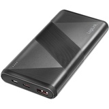 Logilink PA0275 Akkupack 10000 mAh Quick Charge 3.0, Fast Charge, USB PD 2.0 LiPo Schwarz