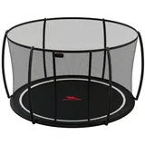 Dino Cars Dino Trampolin Flat Level 300 schwarz + Netz