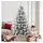 vidaXL Weihnachtliche Spiralenform Kugel 40 pcs Silber Kunststoff