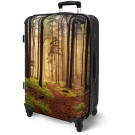 noboringsuitcases 4-Rollen 67 cm / 72 l wald/natur/nebel/bäume/laub