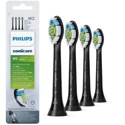 Philips Sonicare W HX6064 Optimal White - Austausch-Bürstenkopf, 4 St