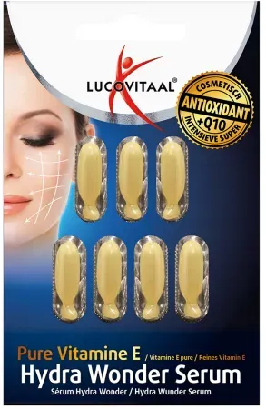 Lucovitaal Pure Vitamin E Hydra Wonder Serum 7 Kapseln