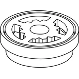 Ideal Standard Durchfl.Kunst.Halt. 10l/min A962966NU