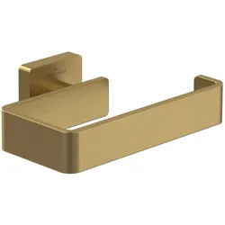 Villeroy & Boch Elements - Striking Toilettenpapierhalter ohne Deckel, Accessoires, brushed gold