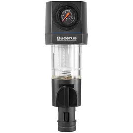 Buderus Logafix Filterkombination 1' mit Druckminderer, Manometer und drehbarem Anschlussstück | 7738306434