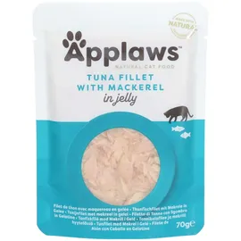 Applaws Nassfutter mit Thunfischfilet und Makrele 70 g