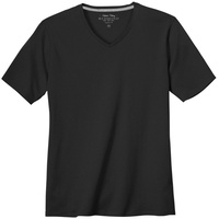 Redmond V-Shirt Übergrößen V-Neck Basic T-Shirt schwarz Redmond schwarz 6XL