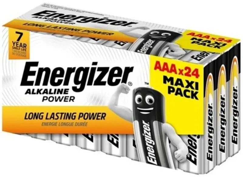 ENERGIZER - ALKALINE POWER AAA ALKALINE BATTERIE LR03 BOX*24 (3 BOXEN*8 BATTERIEN)