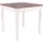 CLP Lindon 80 x 80 cm weiß/braun