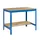 Simon Rack Werkbank Holz 90x60 cm Blau/Braun