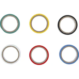 BGS Klebeband COLOR Multi-Klebeband Set 19 mm x 3,5 m 6 St.