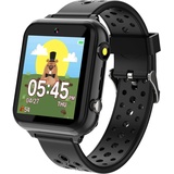 Kinder Smart Watch 24 Spiel 10-Geschichten Smart Watch für Kinder Schrittzähler Telefon Smartwatches für Kinder Große Geschenke für Mädchen J... - Schwarz