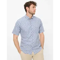 Brax Herren, Hemd Style DAN navy, dunkelblau, Gr. M