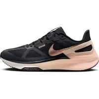 Nike W Air Zoom Structure 25 Damen Black/MTLC Red Bronze-Crimson Tint 38