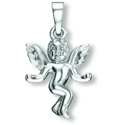 Ketten-Anhänger ONE ELEMENT "Engel Anhänger aus 925 Silber Engel Anhänger aus 925 Silber", silber, Schmuckanhänger, Kinder, Silber 925 (Sterlingsilber), ein ausdrucksstarkes Schmuckstück für jeden Anlass