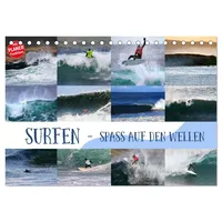 Calvendo Surfen - Spaß auf den Wellen (Tischkalender 2026