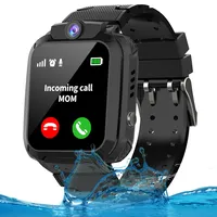 Smartwatch Kinder, Kinder Smartwatch mit GPS und Telefon, Wasserdichte GPS Uhr Kindermit Anruffunktion SOS, Voice Chat Schulmodus Spiel Wecker, Smart Watch Kinderuhr Geschenk für Mädchen und Jungen