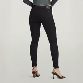 G-Star RAW Damen Arc 3D Mid Skinny Jeans - schwarz / 28L