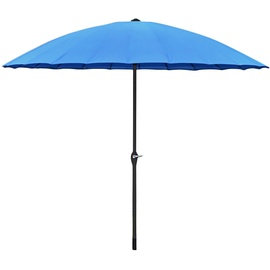 Garden Pleasure Sonnenschirm Ø 255 cm blau