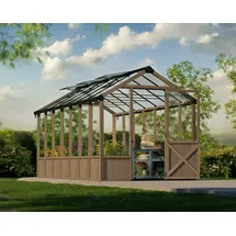 CANOPIA Natura Gewächshaus Zedernholz SDP 6 mm 12,0 m2
