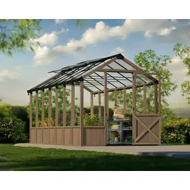 CANOPIA Natura Gewächshaus Zedernholz SDP 6 mm 12,0 m2