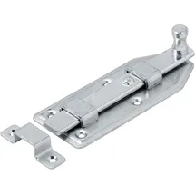 Vormann Türknopfriegel Türsicherung 100 x 50 mm Blau