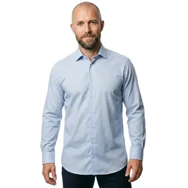 Mascot Langarmhemd / Light Blue / White Checked - 45