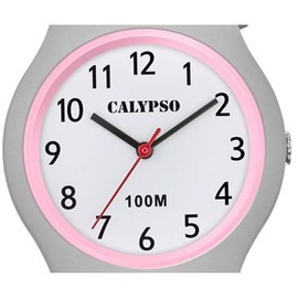 Calypso Damenuhr Armbanduhr grau