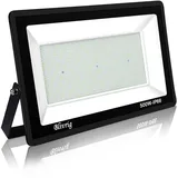 Blivrig 500W LED Strahler Außen,Superhell LED Fluter Flutlicht, IP66 Wasserdicht Außenstrahler, Warmweiß 3000K, Baustrahler für Hof, Garage, Werkstatt