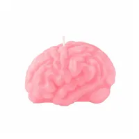 donkey Arts of Parts Brain Kerze rosa