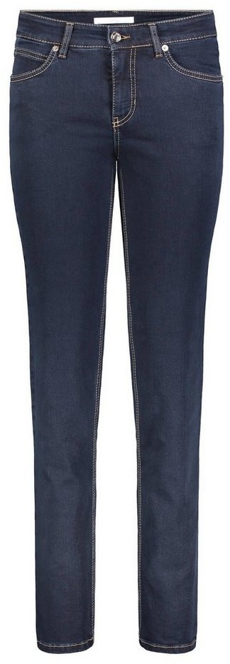MAC 5-Pocket-Jeans Damen Jeans MELANIE Feminine Fit (1-tlg) blau