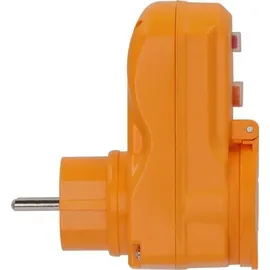 Brennenstuhl Adapter 2 St. Gelb/Orange