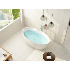 SANOTECHNIK Miami freistehende Badewanne 170 x 82 cm (58,5 cm) (4-tlg)