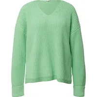 s.Oliver Grobstrickpullover mit V-Ausschnitt Grün 42
