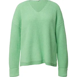 s.Oliver Grobstrickpullover mit V-Ausschnitt Grün 42