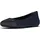 FitFlop Ballerina FITFLOP "DELICATO CRYSTAL CAP-TOE DENIM BALLET FLATS", Damen, Gr. 38, blau (dunkelblau), Textil, Schuhe Ballerina, Schlupfschuh, Businessschuh mit funkelnden Strasssteinchen besetzt